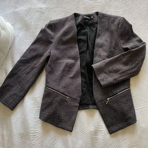 Tweed Crop Blazer
